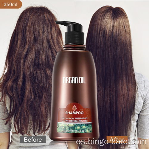 Acondicionador para el cabello con brillo anti-encrespamiento sin sulfatos